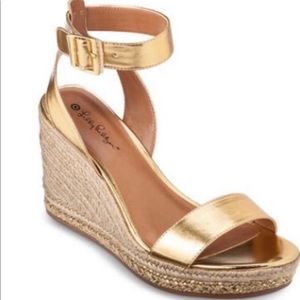 EUC! Lilly Pulitzer For Target Wedge Espadrille 8